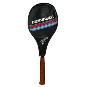 Donnay Graphite Composite Plus 35 Light 5 Tennis Racquet Black Made In Belgium.